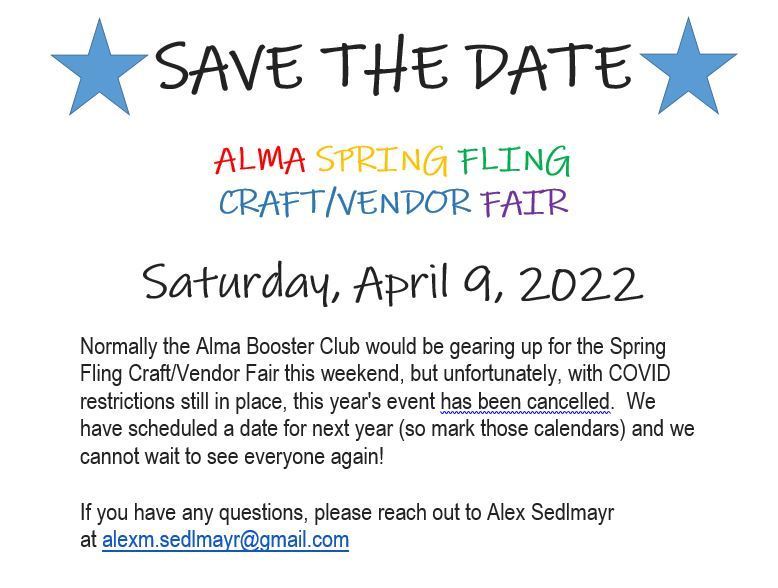 Spring Fling Save the Date 2022