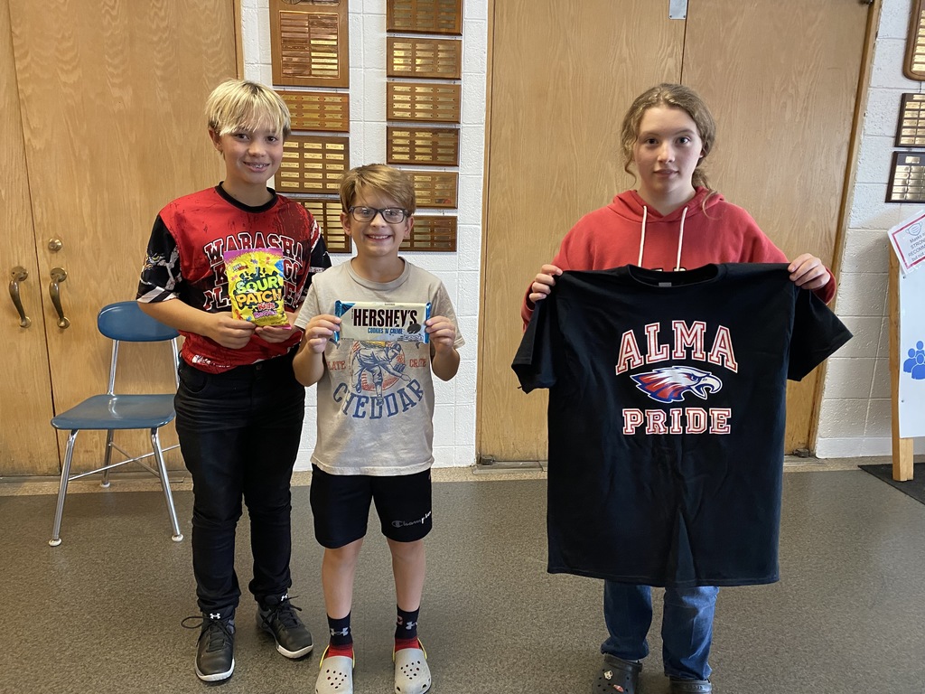Alma Pride MS/HS Winners