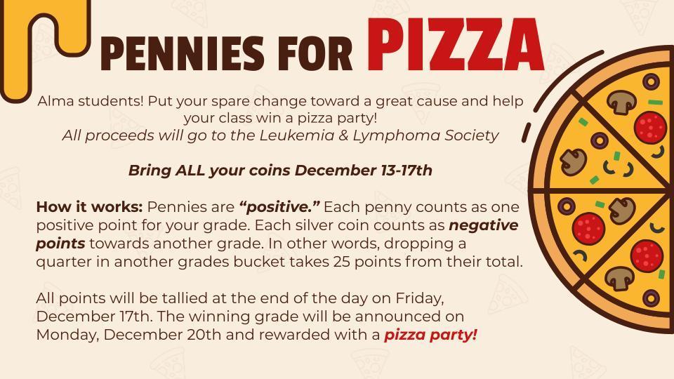 Pennies for PIzza